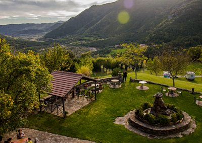 Borda Bisaltico en el Valle de Hecho, restaurante y alojamiento rural