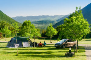 Camping Borda Bisaltico. Valle de Hecho . Pirineo Aragonés