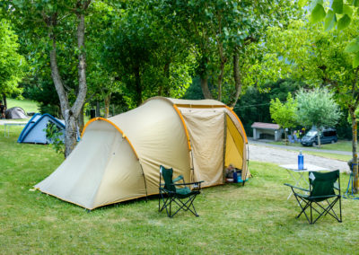 Camping Borda Bisaltico. Valle de hecho. Pirineo Aragonés