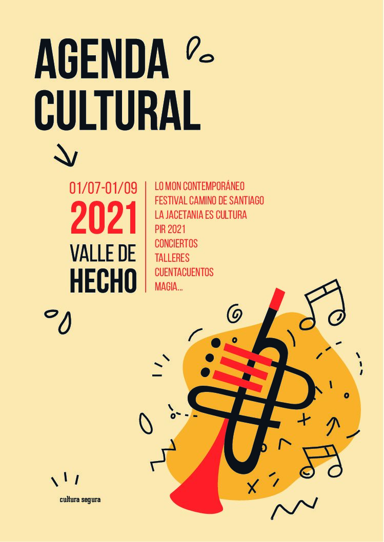 Agenda cultural Verano 2021 Valle de Hecho