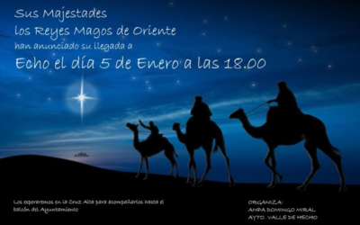 Cabalgata de Reyes 5 enero 2022 en Hecho