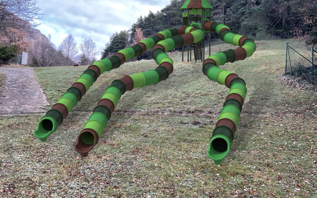 ¡NOVEDAD 2026! Toboganes gigantes en el Valle de Hecho, camping ideal para niños